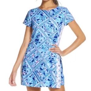 Lilly Pulitzer Blanca Short Romper - Diamond Shell Pattern